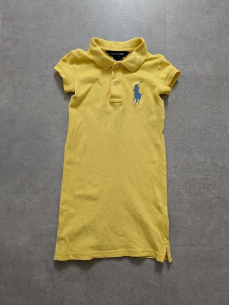 RALPH LAUREN 3T 半袖ワンピース ラルフローレン ポロシャツ 100