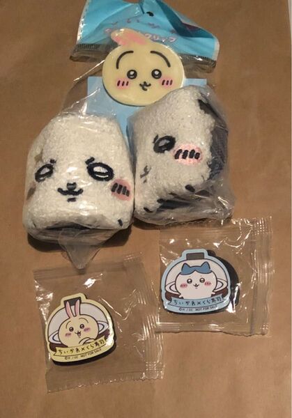 ビッくらポン もこもこポーチ ラッコ うさぎ ハチワレ あのこ セリア クリップ ちいかわ くら寿司