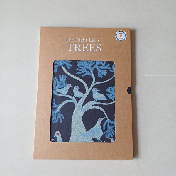 タラブックス ハンドメイド 夜の木 英語版 TREES 新品 絵本 インド 版画