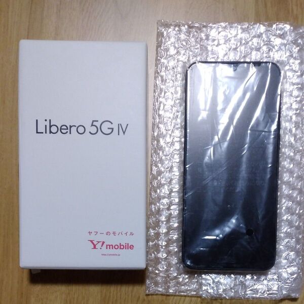 Libero 5G IV ブラック 128GB ワイモバイル A302ZT リベロ