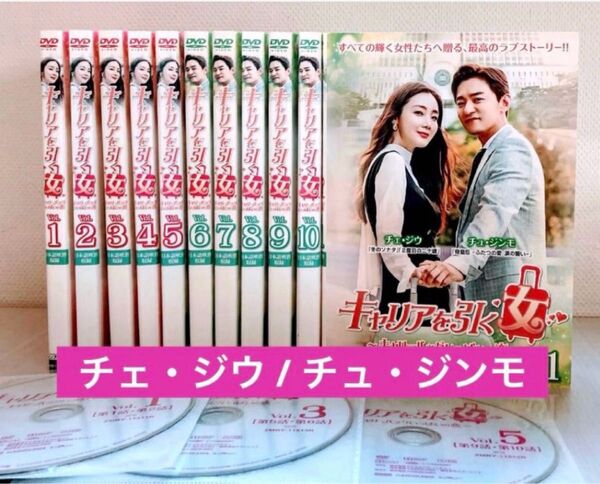韓国ドラマ★キャリアを引く女 dvd 全巻★チェ・ジウ / チュ・ジンモ / イ・ジュン(日本語吹替有り)韓流
