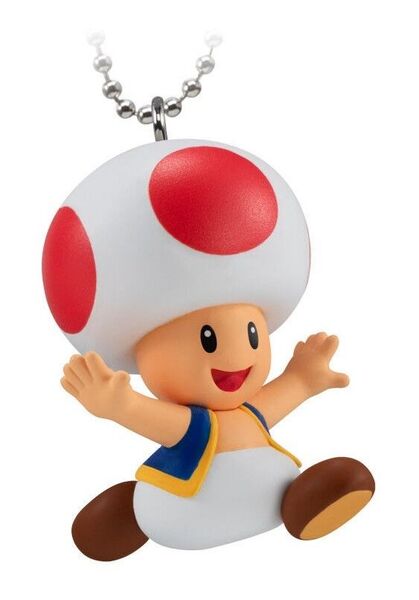 スーパーマリオブラザーズ マスコットチャームコレクション 4.キノピオ