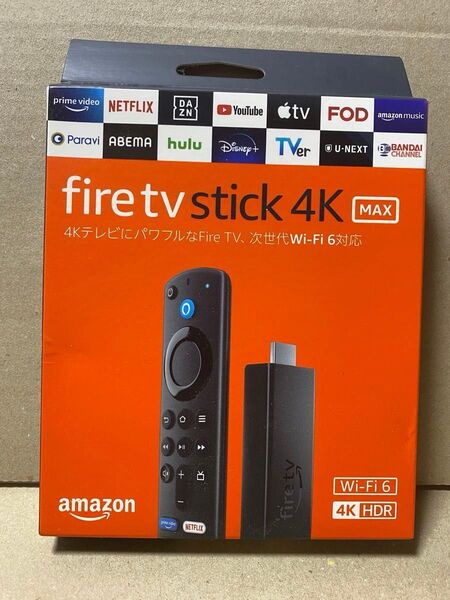 新品未開封 Fire tv stick 4K Max Alexa対応音声認識リモコン付属 (第3世代)