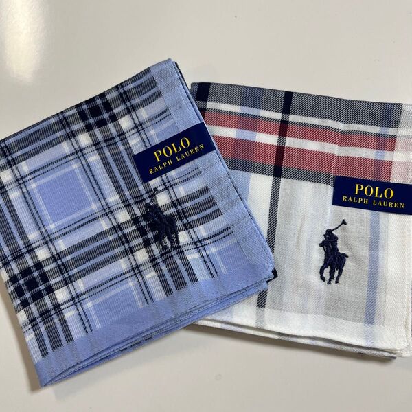 POLO RALPH LAUREN ポロ ラルフローレンハンカチ 2枚