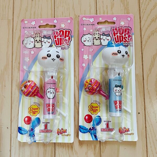 ちいかわ ハチワレ チュッパチャプス ロリポップキャンディ ポップアップス セット