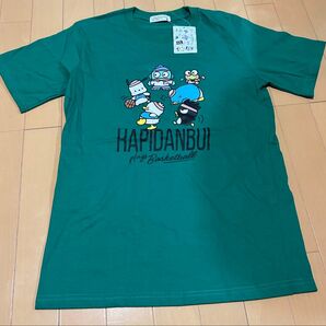Sanrio ケロッピ ハンギョドン ポチャッコ タキシードサム バッドばつ丸 ペックル Tシャツ グリーン M 未使用