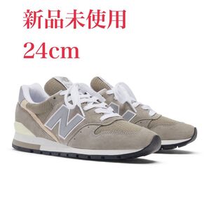 ニューバランス U996GR Made in USA 24cm グレー New Balance