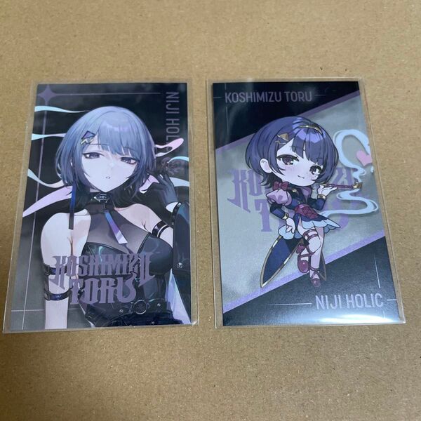 にじさんじ NIJI HOLIC ニジホリック 小清水透 ランダムメタルカード チェキ