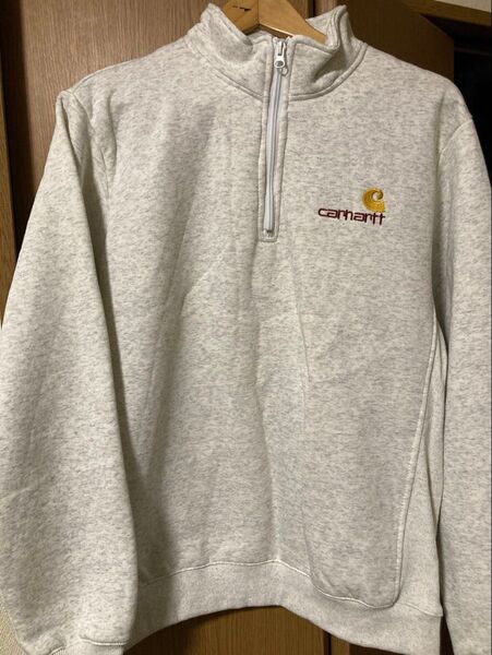 美品 CARHARTTスウェット上着 白 XLサイズ