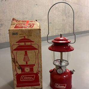 コールマン ビンテージ ランタン 200A未使用 1972年5月 バースデーランタン