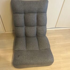 ニトリ つながるハイバックポケットコイル座椅子(ロダトール GY) グレー リクライニング コンパクト 座イス ファブリック