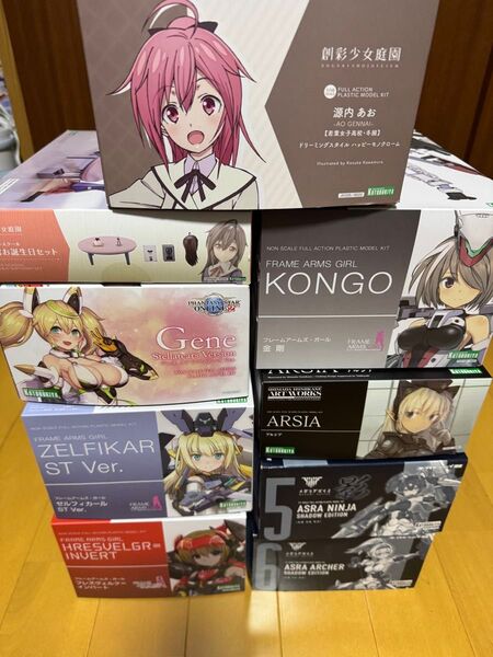 コトブキヤ 美少女キットセット メガミデバイス フレームアームズガール 創彩少女庭園