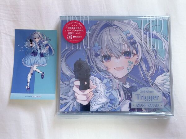 ホロライブ 天音かなた アルバムCD Trigger 通常盤 B ステッカー付き