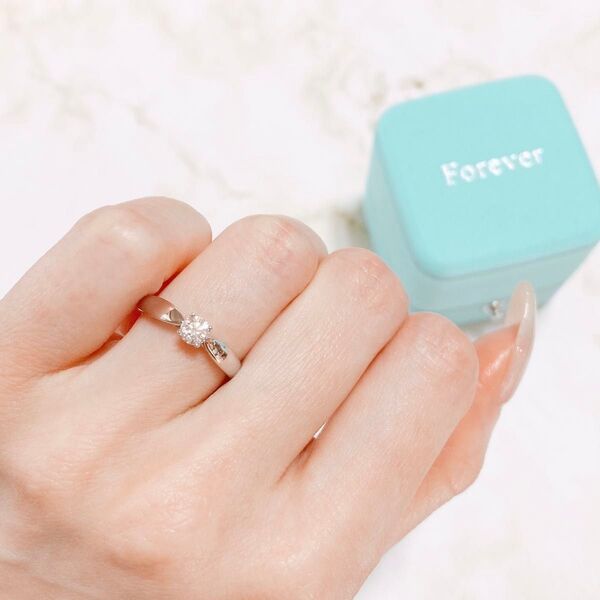 ティファニー Tiffany ハーモニー 指輪 プラチナ Pt950 5号 正規品 私的刻印なし