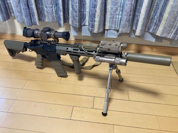 東京マルイ MWS GBB カスタム URG-I 14.5インチスチールアウターバレル