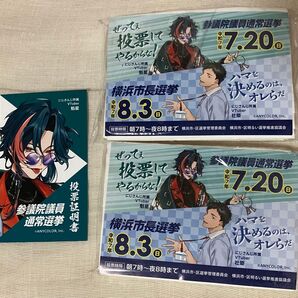魁星 投票証明書 ティッシュ
