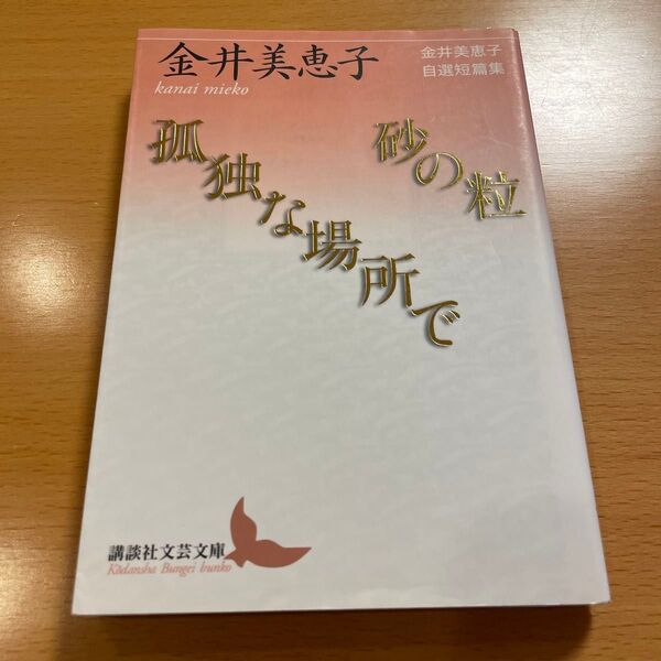 【絶版・希少・美品】 砂の粒 孤独な場所で 金井美恵子自選短篇集 講談社文芸文庫 【匿名配送】