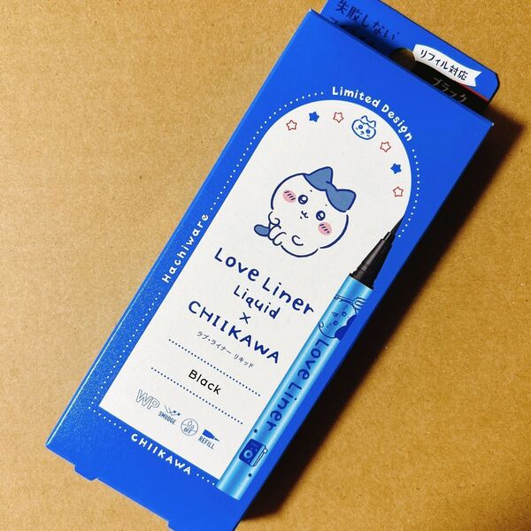 Love Liner リキッドアイライナー コラボ ちいかわ ブラック