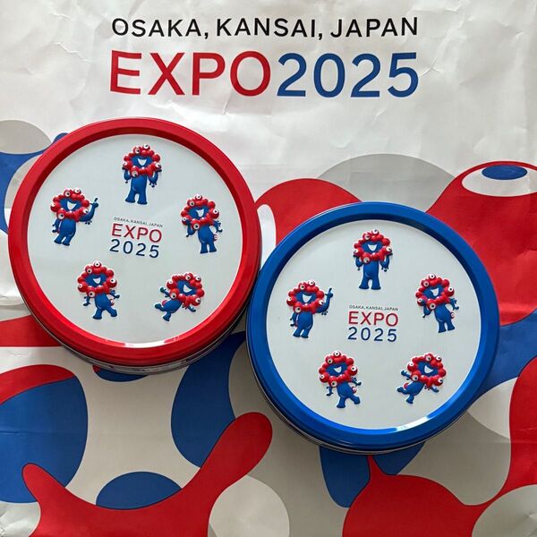 大阪万博★ミャクミャク空き缶 EXPO2025 2つセット