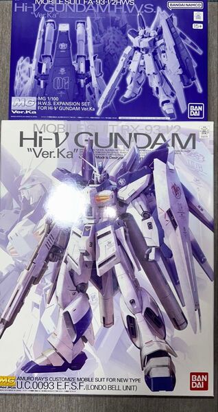 MG Ka Hi-νガンダム ver. ka MG 1/100 Hi-νガンダムVer.Ka用 HWS拡張セット 赤バンダイ