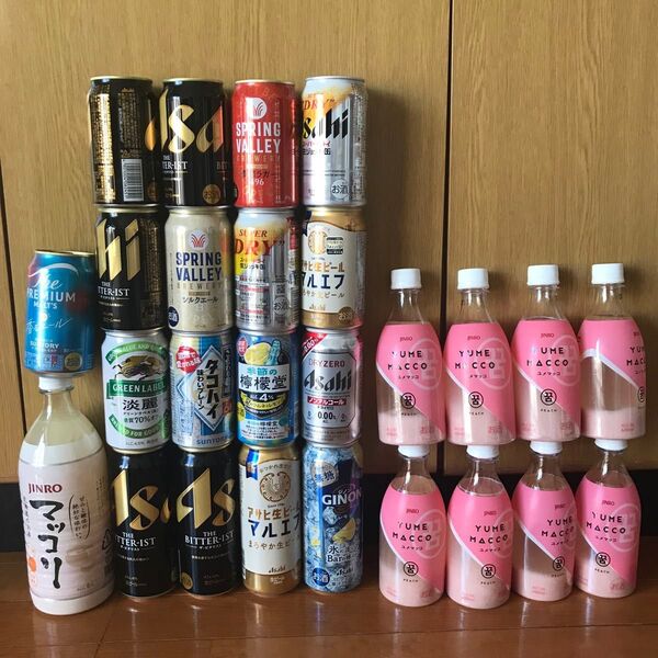 お酒 まとめ売り 合計25本(500ml、1000mlあり)