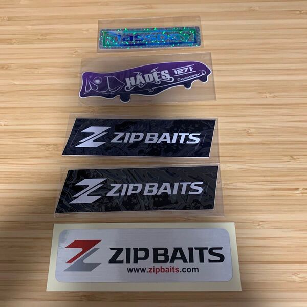 ZIP BAITS &BASSDAY 非売品ステッカーセット