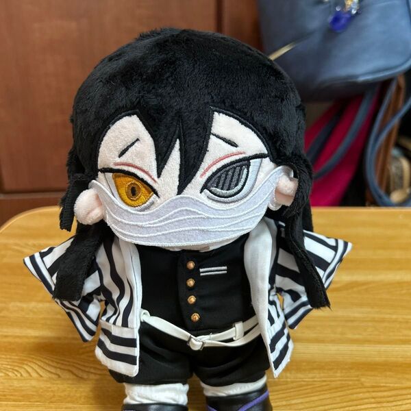 鬼滅の刃 20cm 着せ替えぬいぐるみ 蛇柱 伊黒小芭内