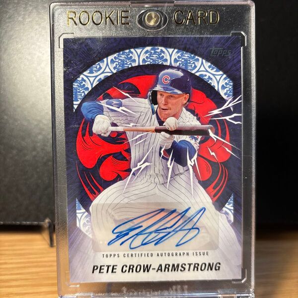 【ピート・クロウ=アームストロング 直筆サインカード】2025 Topps Tokyo Series PCA Auto