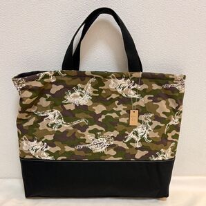 【即納】ハンドメイド レッスンバッグ 30×40×5 図書バッグ/手提げ鞄/お道具袋 商品番号60