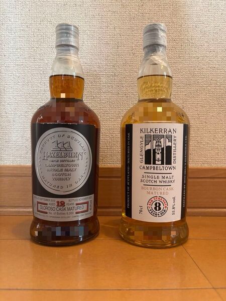 【2本セット】ヘーゼルバーン12年・キルケラン8年