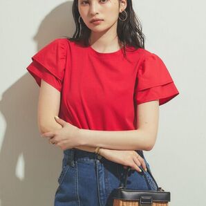 NOSTALGIA フリルスリーブTシャツ