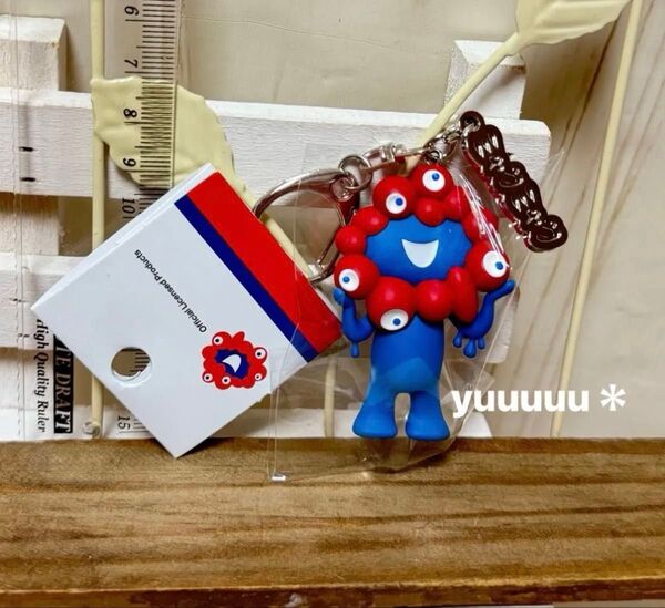 ミャクミャク 立体PVCキーホルダー プレート付 万博 EXPO2025 新品