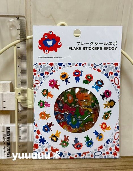 万博 ミャクミャク フレークシール エポ ステッカー カラフル EXPO2025 新品