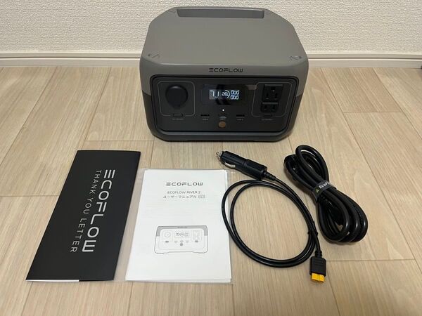 ポータブル電源 RIVER 2 6倍長寿命 256Wh容量 エコフロー