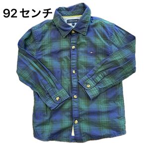 チェックシャツ 92センチ