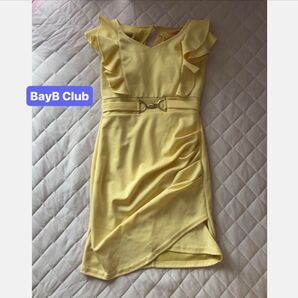 BayB Club☆フリルスリーブミニドレス イエロー
