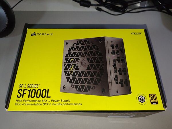 CORSAIR SF1000L (CP-9020246-JP) ATX3.0 80PLUS GOLD 1000W SFX-L電源