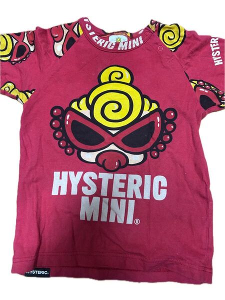 ヒステリックミニ フェイス Tシャツ