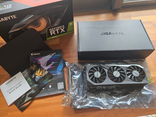 GeForce RTX3070 OC GIGABYTE 美品 箱あり