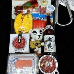 『本日の晩酌セット』ガチャ詰めポーチ とたけけ 浦霞 日本酒 缶つま イカ焼き