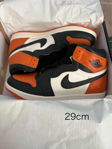 NIKE AIR JORDAN 1 RETRO HIGH OG Shattered Backboard 29cm シャタバ