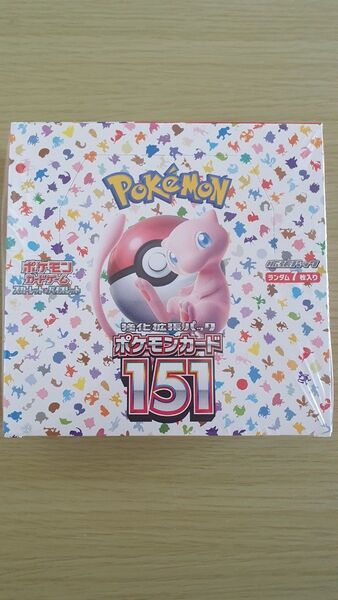 ポケモンカードゲーム スカーレット&バイオレット 強化拡張パック ポケモンカード151 1BOX シュリンクあり