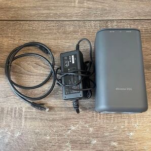 残債無し、一括購入済 SHARP home 5G HR01 ダークグレーブランド:NTT docomo