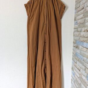アーバンリサーチコットンボイルワンピース テラコッタ