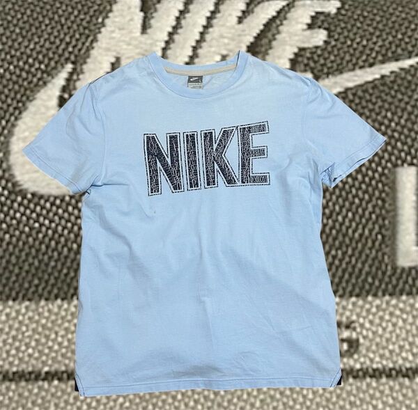 ゴツナイキ 00s OLD NIKE Tシャツ デカナイキ かすれプリント