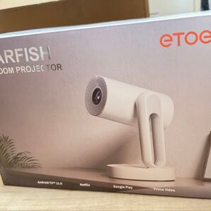 ETOE プロジェクター Android TV11.0&Netflix正規ライセンス 4K対応 ホームプロジェクター