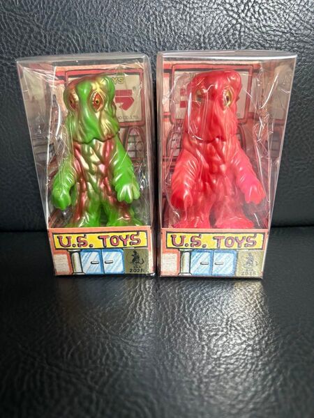 未開封!激レア!U・S TOYS BB ヘドラ 2種セット!日本製 ソフビ ゴジラ2025 怪獣 フィギュア