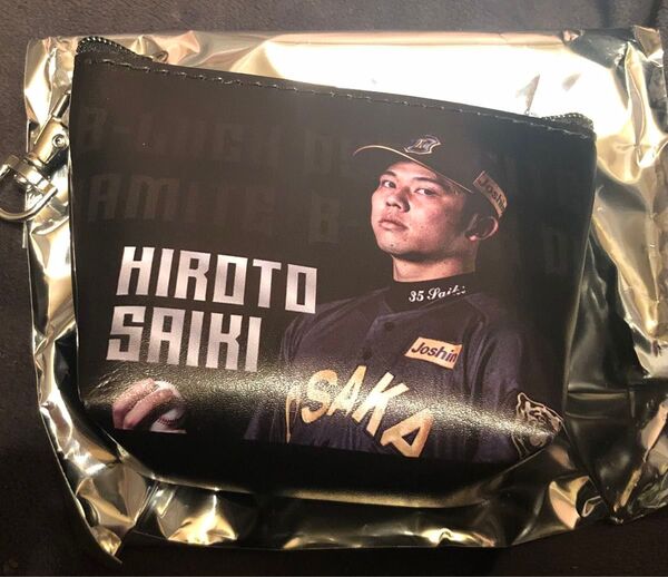 阪神タイガース 阪神百貨店限定 シークレットポーチ 才木浩人