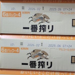 キリン 一番搾り 350ml缶【24本×2箱/計48本】