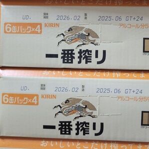 キリン 一番搾り 350ml缶【24本×2箱/計48本】